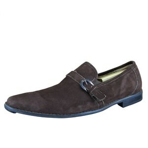 Fratelli Men's  Loafer Brown Leather Size 12‎ Medium  Used 2025